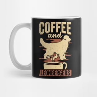 Coffee And Leonbergers Dog Lover Gift Mug